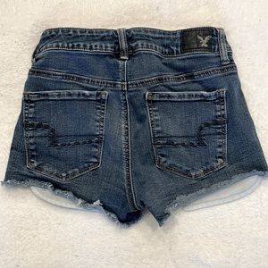American Eagle “Hi-Rise Shortie” Shorts